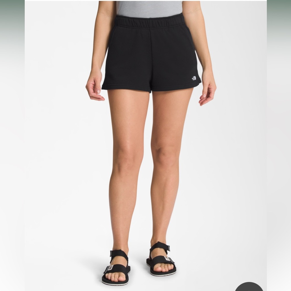 BNWT North Face TNF Black Half Dome Fleece Shorts size 3XL